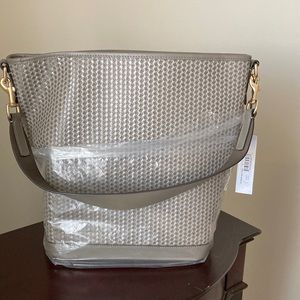 Beautiful gray Dooney Bourke shoulder bag